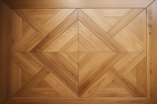 Old oak parquet
