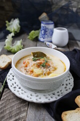 norwegian creamy fish soup