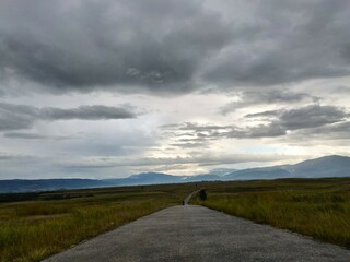 road in the mountains