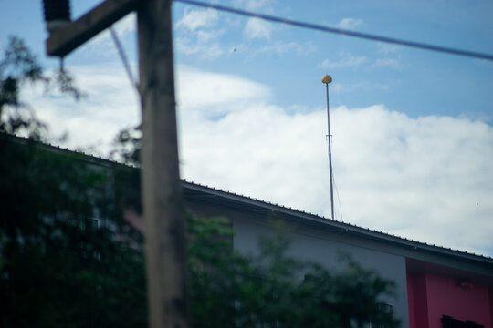 lightning rod for lightning protection  .