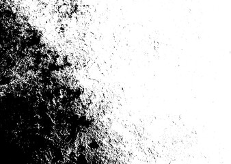 Rustic grunge vector texture with grain and stains. Abstract noise background. Weathered surface. Dirty and damaged. Detailed rough backdrop. Vector graphic illustration with transparent white. EPS10.