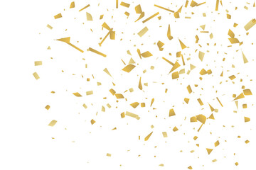 Flying shiny particles illustration. Decorative element. Luxury background for your design.