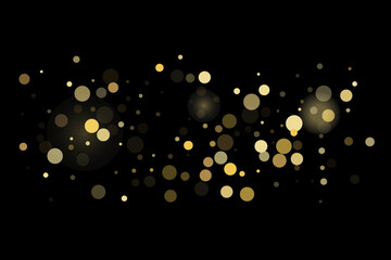 Gold glitter confetti, great design for any purpose. Party decor.