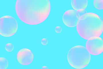 Modern realistic water bubbles, great design for any purposes.