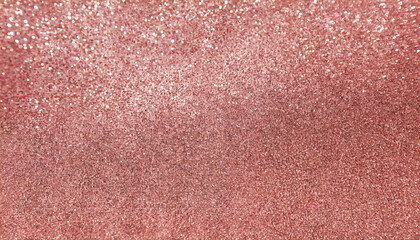 rose gold glitter texture pink red sparkling shiny wrapping paper background for christmas holiday...