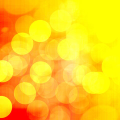 Yellow bokeh background for seasonal, holidays, event and celebrations