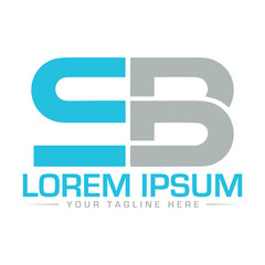 SB Letter Logo Design Unique and Modern Logo Design 