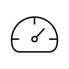 Velocity icon isolate white background vector stock illustration