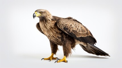 Obraz premium eagle full body on white background