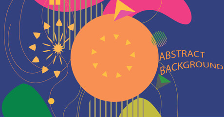 Abstract geometric shapes background for web design ,print, presentation, banner , flyer, magazine. design