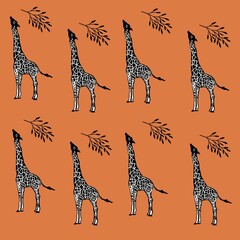 giraffe pattern