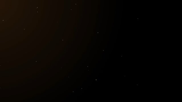 Golden Sparkling Floating Particles Background  (Customizable)