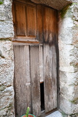Puerta de madera vieja