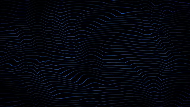 Animated Waving Ripple Lines Styled (Customizable)