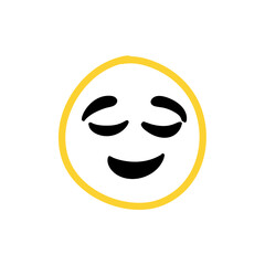emoticon hand drawn vector
