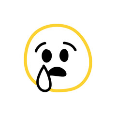 emoticon hand drawn vector