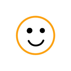 Hand drawn emoji. Doodle emoticons, smile face sketch