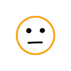 Hand drawn emoji. Doodle emoticons, smile face sketch