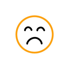 Hand drawn emoji. Doodle emoticons, smile face sketch