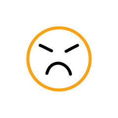 Hand drawn emoji. Doodle emoticons, smile face sketch