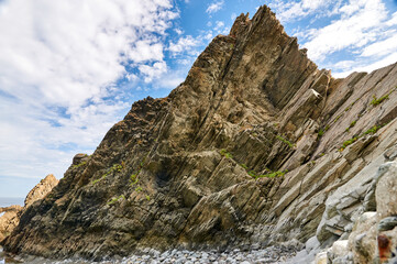 El Garruncho beach. San Esteban. Muros de Nalón