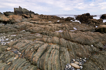El Garruncho beach. San Esteban. Muros de Nalón