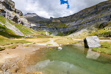 Soaso Glacier cirque. Ordesa Natural park