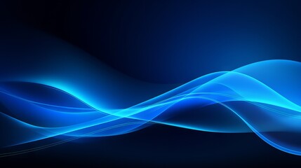 Abstract futuristic blue background with glowing light effect.Vector illustration.