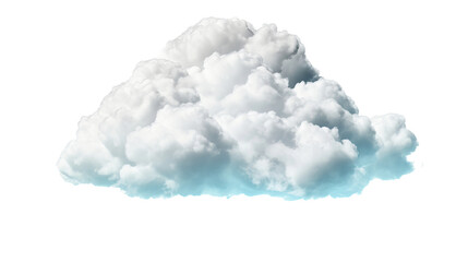 cloud isolated on transparent background