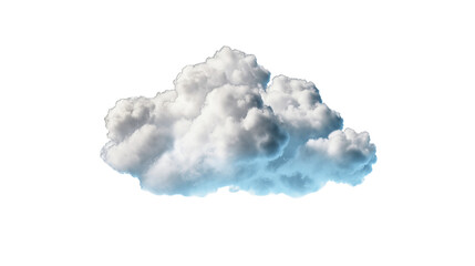 cloud isolated on transparent background