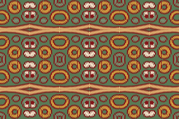 Ethnic oriental Indonesia ikat seamless pattern traditional. Fabric Indian style. Design for background, wallpaper, vector illustration, fabric, clothing, carpet, textile, batik, embroidery.