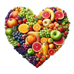 Fruitful Love: An Assortment of Heart-Shaped Delights, GENERATIVE AI