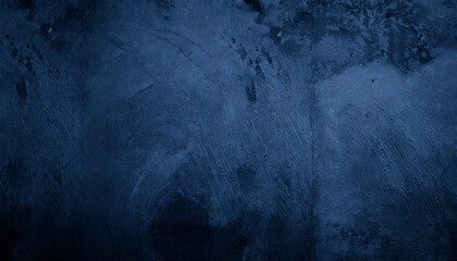 navy blue texture close up toned old concrete surface dark grunge background with space for design - obrazy, fototapety, plakaty