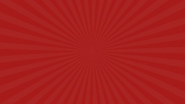 Vintage Retro Animated Rotating Lines Background (Customizable)