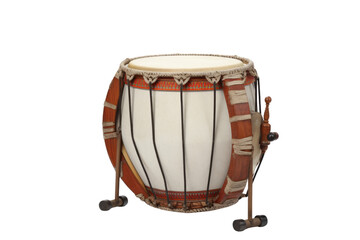 Obraz na płótnie Canvas Rhythm of Africa: A Majestic African Drum