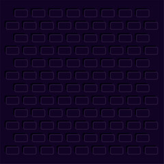 Fototapeta premium Empty block wall background Vector illustration
