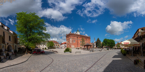 Renaissance city hall in Sandomierz, świętokrzyskie voivodeship, Poland
