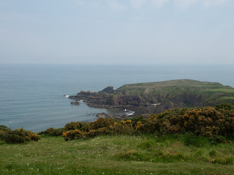 Acantilados de Dunnotar, en Stonehaven, Escocia, Reino Unido, Europa