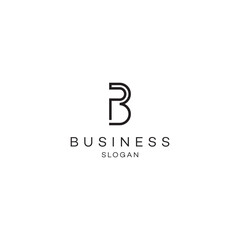 Obraz premium Letter P B text characters Professional logo design business solution Abstract vector brand flat Icon design vector modern minimal style illustration emblem sign symbol logotype typography