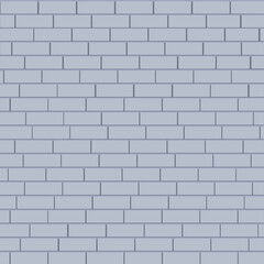 Fototapeta premium Light Blue Brick Wall Texture Background, Brick Wall, Brick Wall With Shadow