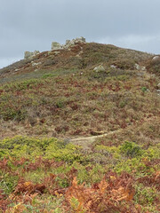 Herm Island, Channel Island in Bailiwick of Guernsey. Car free island is popular British Isles...