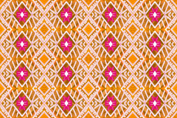 Ikat Pattern and block print and batik print Background digital
