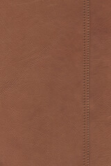 Terracotta calf leather texture. The skin is bovine. Relief skin texture