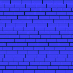 Blue Brick Wall Texture Background, Brick Wall, Brick Wall With Shadow