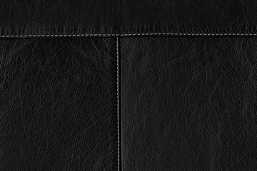 Black calf leather texture. The skin is bovine. Relief skin texture