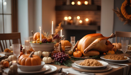 Obraz premium Celebrating Thanksgiving Holiday