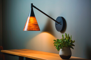 Wall lamp in a vintage design 