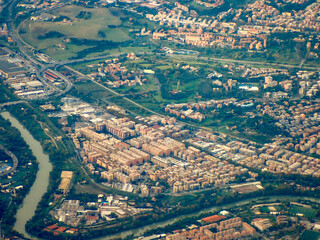 Visuale aerea di Roma Capitale 300