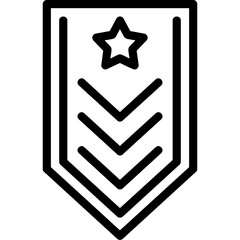 Military badge Icon