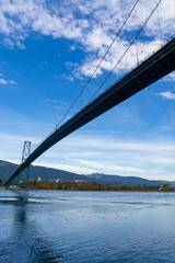 カナダ・バンクーバー　ライオンズゲートブリッジ